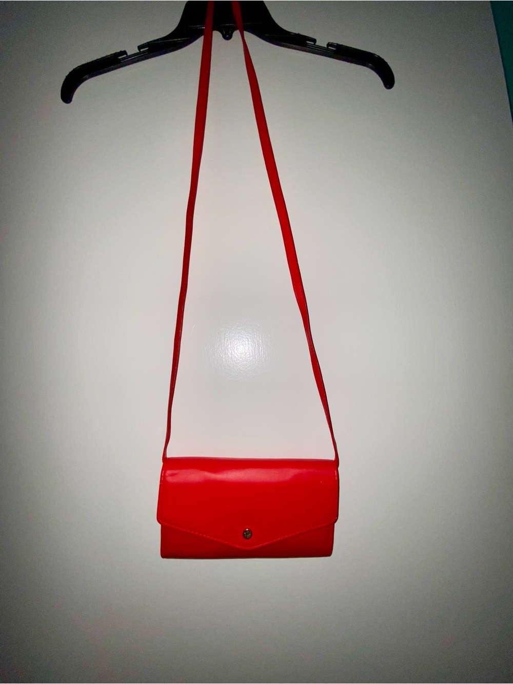 Red Crossbody Wallet Bag - Stylish Women's Shoulder Bag
